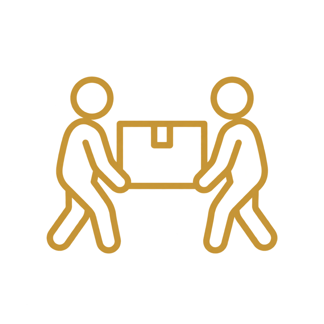 Friendly movers icon