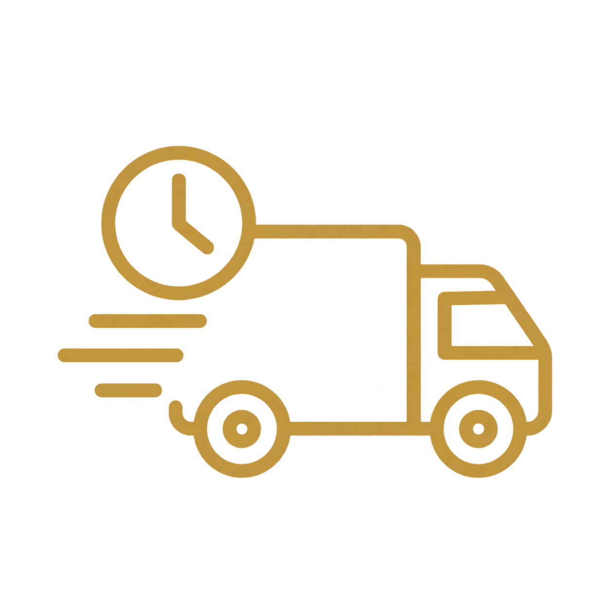 On-time delivery icon